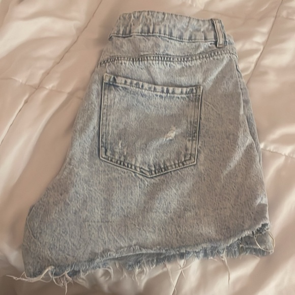 GARAGE | Denim mom jeans | blue washed | size women’s 30W - Picture 3 of 4